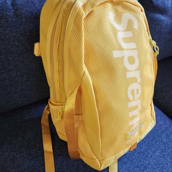 Mesh Supreme Backpack (YELLOW) - Picture 4 of 5